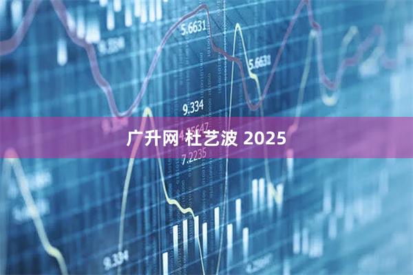 广升网 杜艺波 2025